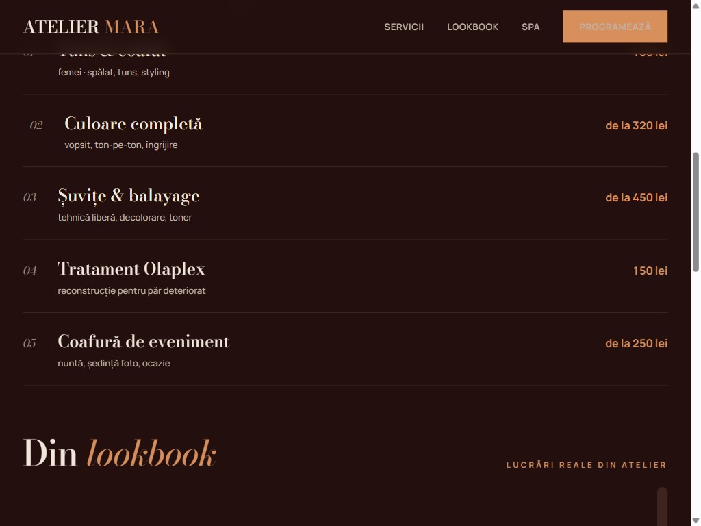 Saloane & spa
