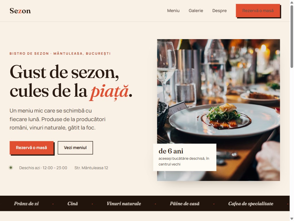 Restaurante & cafenele